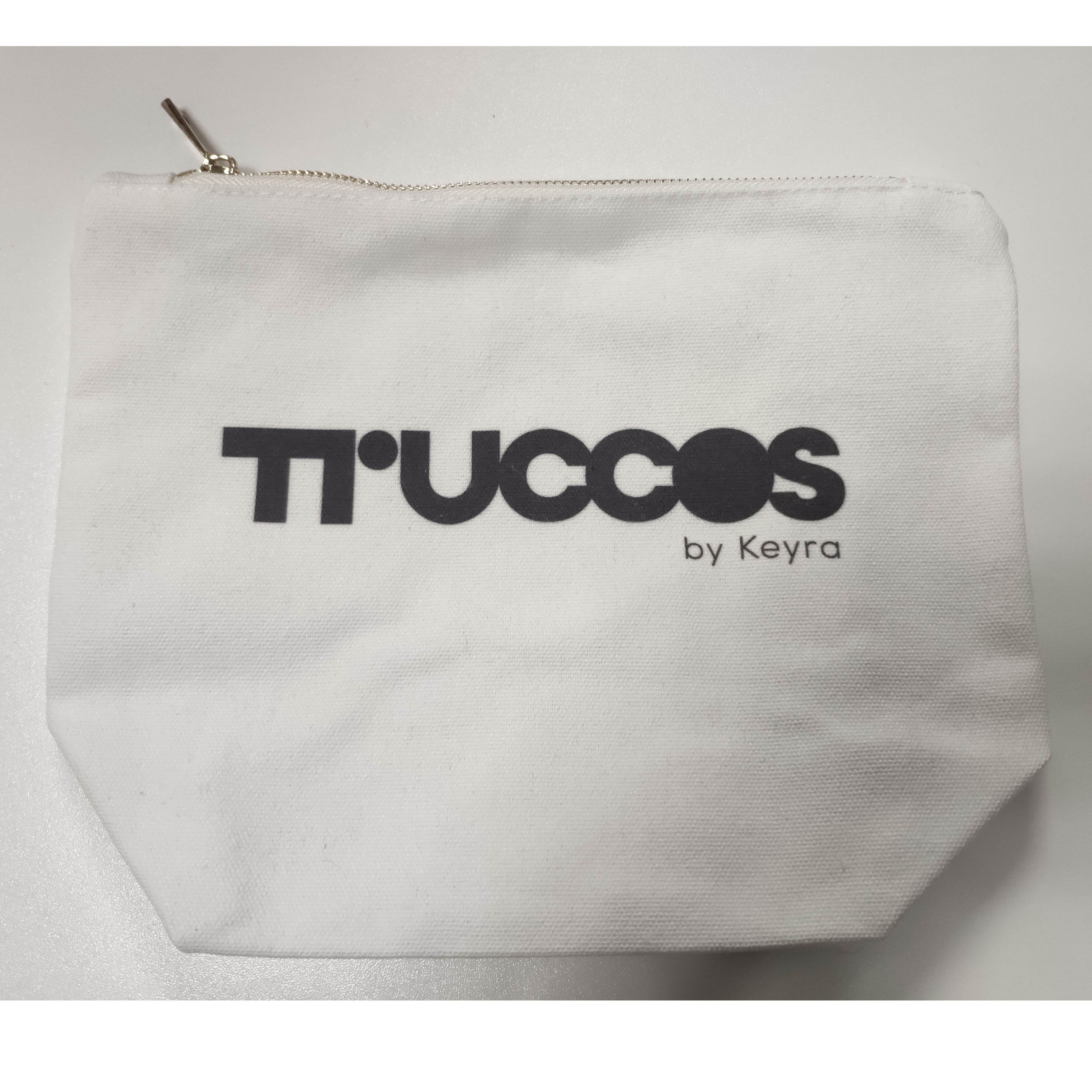Thick White Toiletry Storage Cotton Canvas Wash Bag Custom Logo Printing Thread Zipper Bag Zipper Pouch Customized Fashion 3pcs