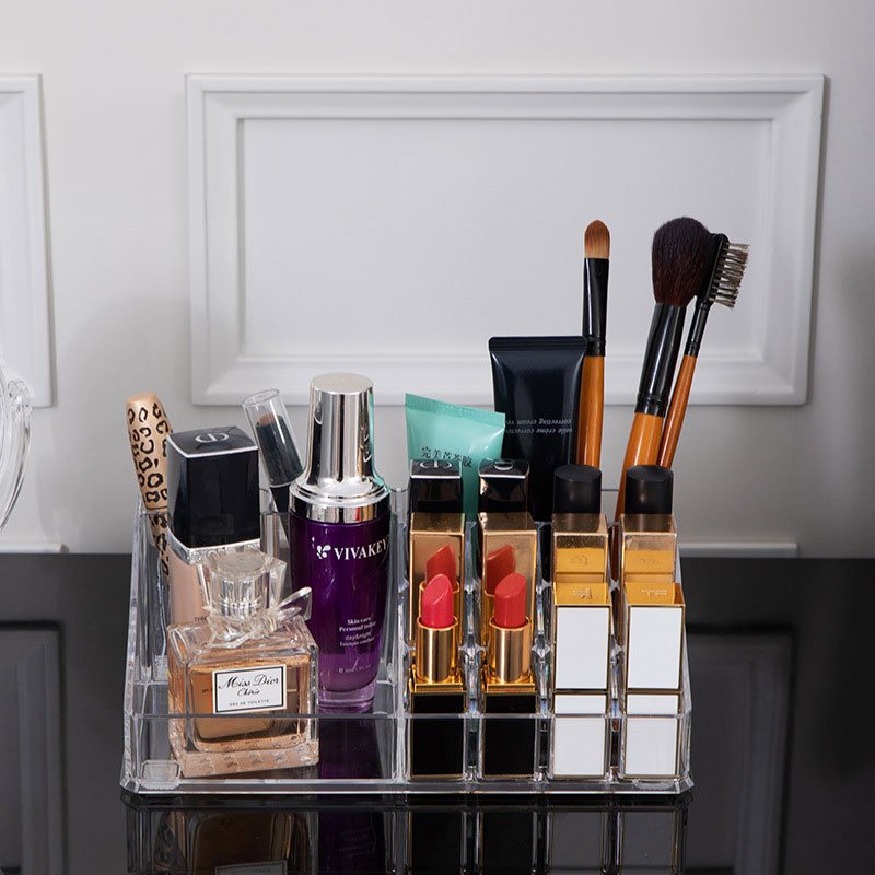 Makeup organizer lipstick organizer desktop beauty organizer
