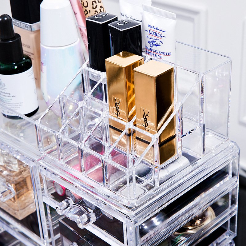 Makeup organizer lipstick organizer desktop beauty organizer