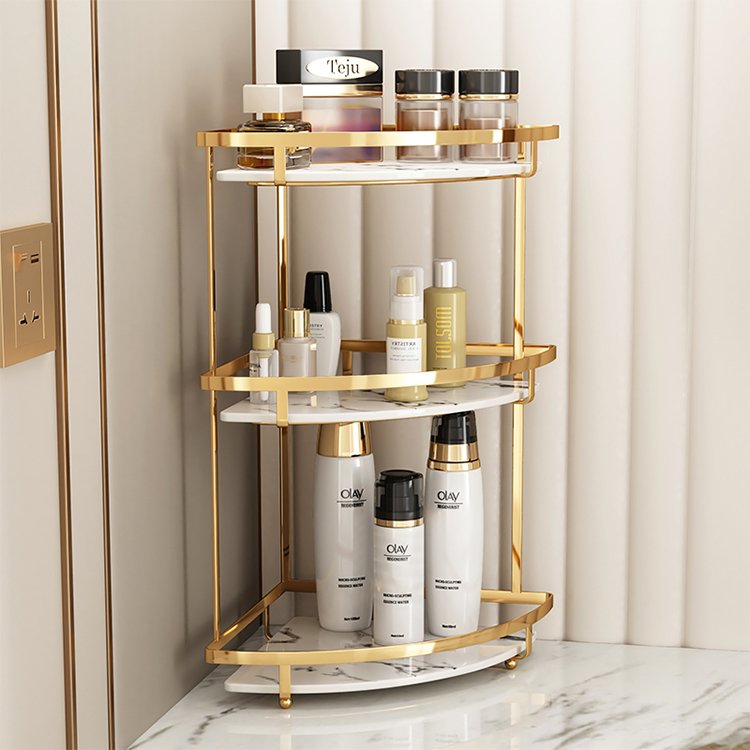 large nordic gold professional clear cosmetic makeup organizer storage box cosmetic box storage display