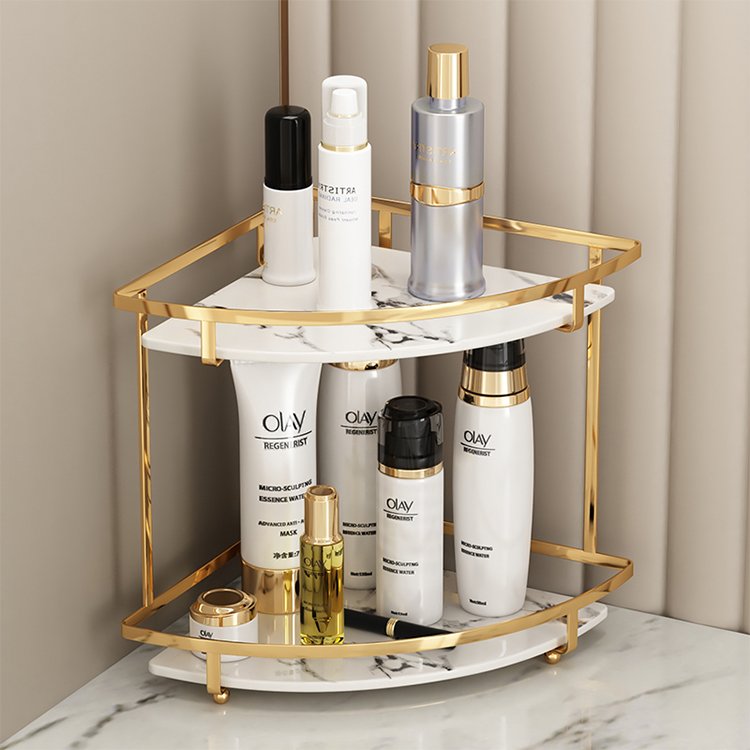 large nordic gold professional clear cosmetic makeup organizer storage box cosmetic box storage display