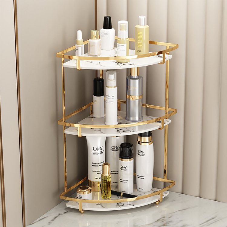 large nordic gold professional clear cosmetic makeup organizer storage box cosmetic box storage display