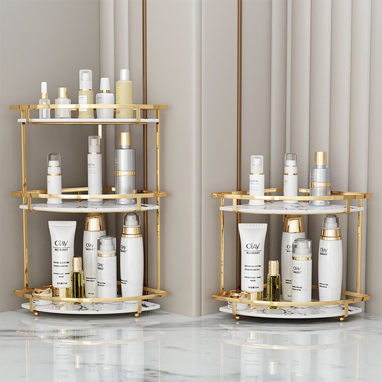 large nordic gold professional clear cosmetic makeup organizer storage box cosmetic box storage display
