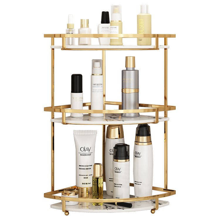 large nordic gold professional clear cosmetic makeup organizer storage box cosmetic box storage display