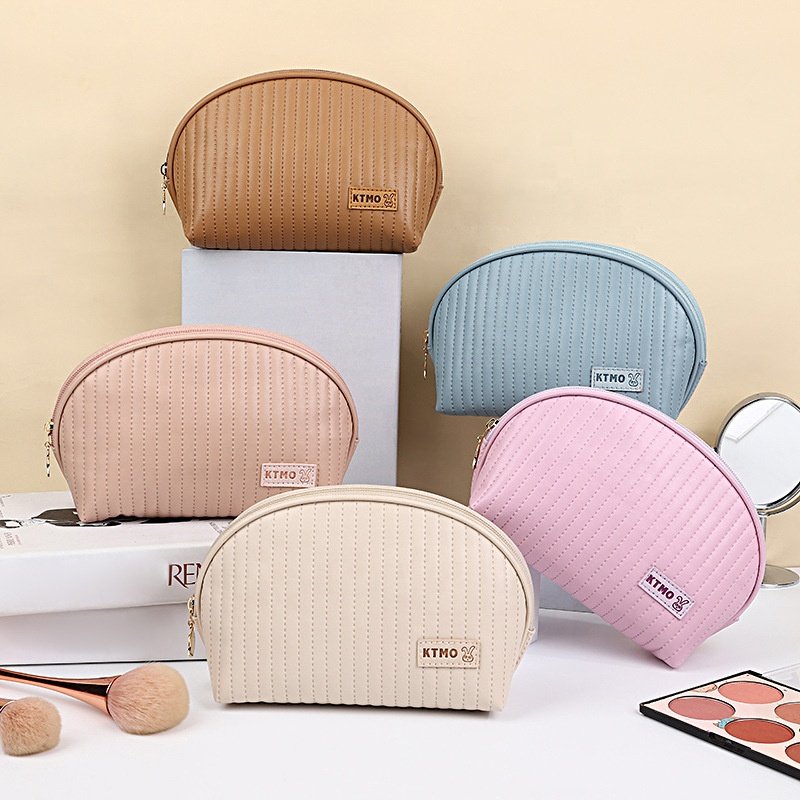 Christmas Discount High Quality Pu Leather Women Makeup Pouch Cosmetic Bag Waterproof 3/6Sets make up organizer for storage bag