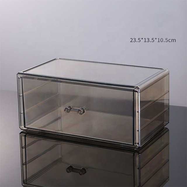 Cosmetic Makeup Jewelry small part mini drawer organizer plastic organizing box