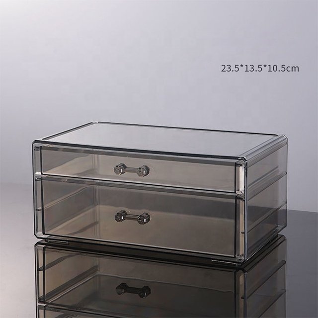 Cosmetic Makeup Jewelry small part mini drawer organizer plastic organizing box