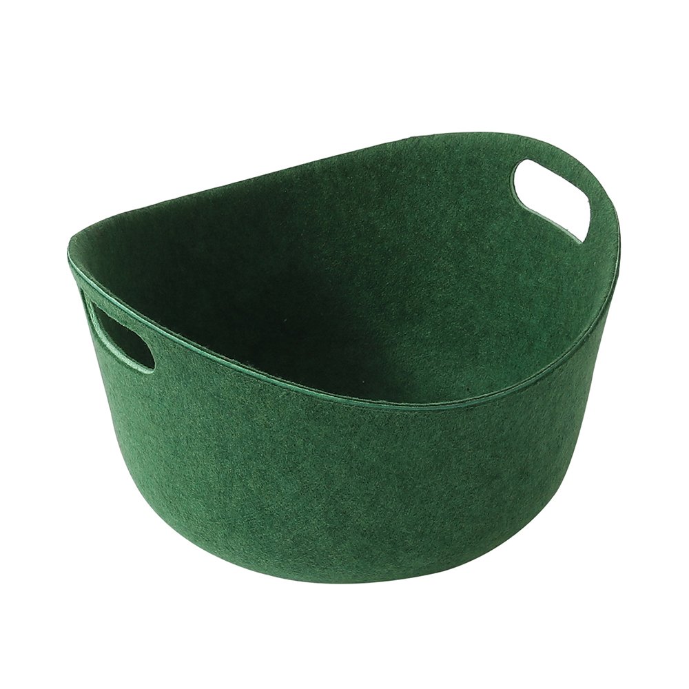 PET Storage Baskets Felt Storage bin Drawers Organizers Bins organizie Box with Handles for Toys Books Clothes Makeup orgnize