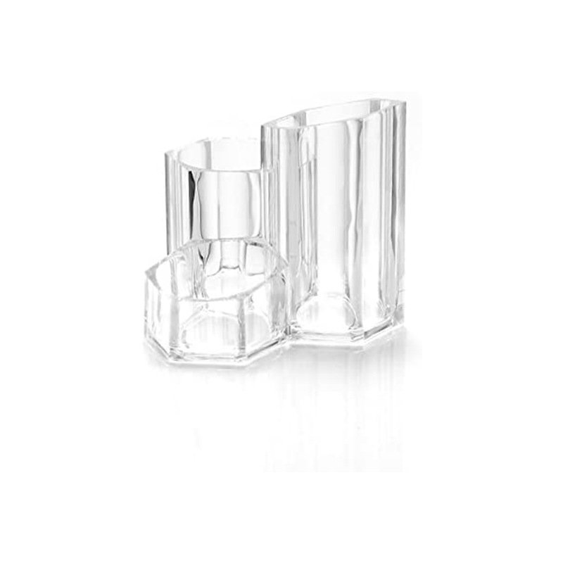 Space Saving Acrylic Clear Countertop bathroom makeup Jewelry Cosmetic Storage Display Boxes Case Makeup Organizer