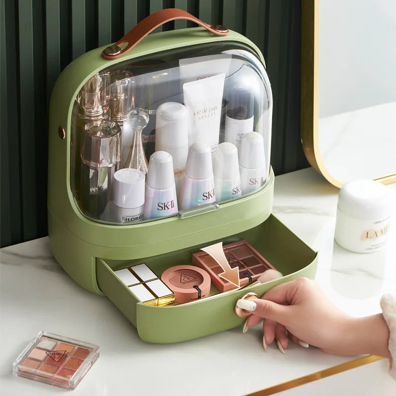 Makeup Organizer With Drawers Countertop Make Up Desktop Storage Container Vanity Holder For Cosmetics Lipstick Brushes Lotions