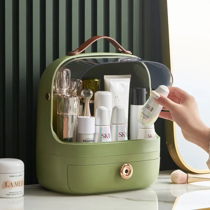 Makeup Organizer With Drawers Countertop Make Up Desktop Storage Container Vanity Holder For Cosmetics Lipstick Brushes Lotions
