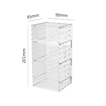 Makeup Organizer Shelf Desktop Cosmetic Storage Stand for Makeup and Toiletries Beauty Box Organizer
