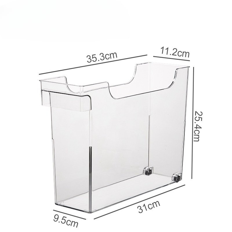 Luxury Transparent Storage Display Cabinet Classic Square Box Home Wardrobe Sundries Independent Bag Storage Multifunctional
