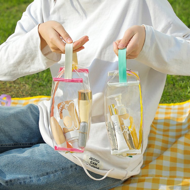 2024 New style Custom Pvc Zipper Pen Bag for Kids School Pencil Cases Stationery Pencil Pouch