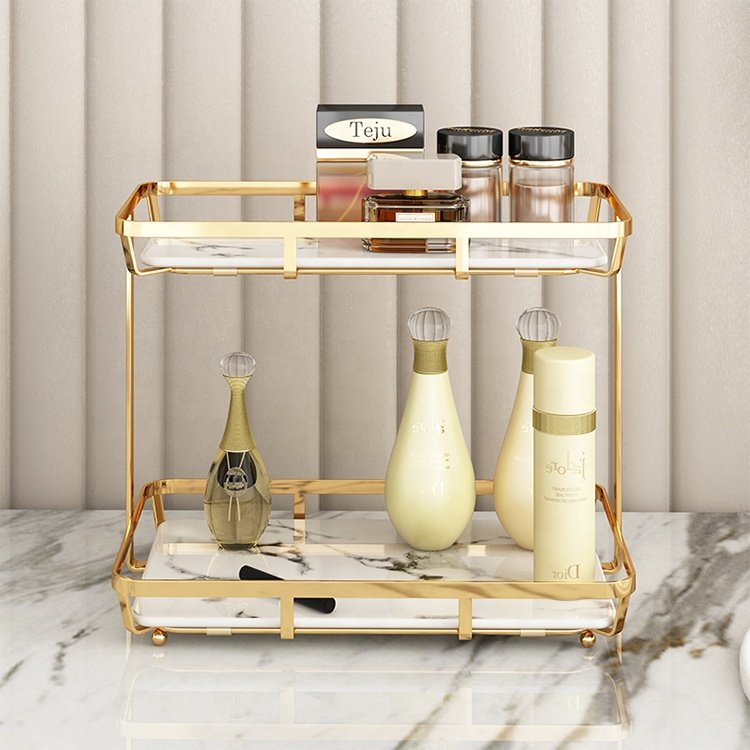 large nordic gold professional clear cosmetic makeup organizer storage box cosmetic box storage display