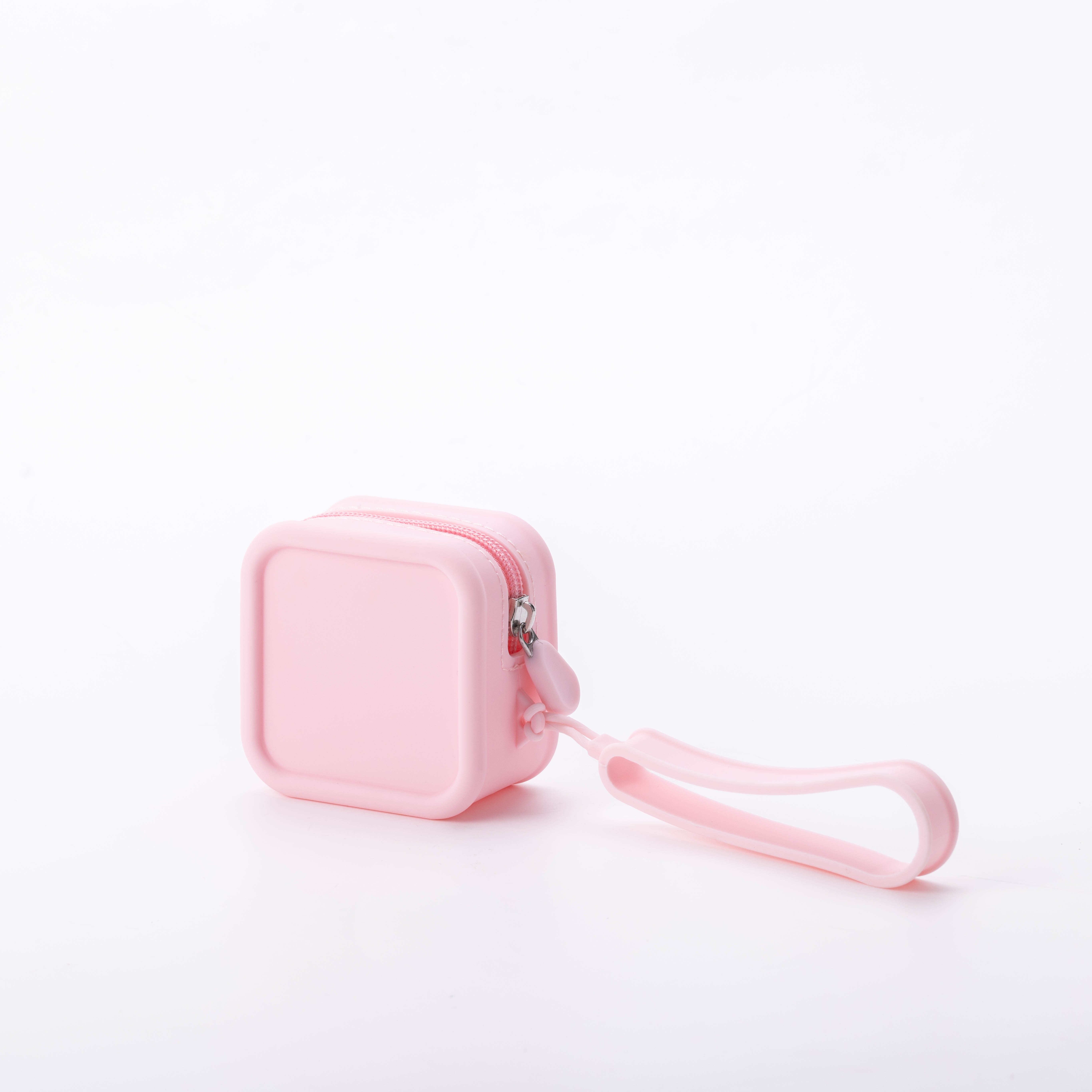 Silicone Mini Makeup Bag Pouch for Purse Portable Makeup Storage Bag Travel Toiletry Organizers Bag for Women Girls