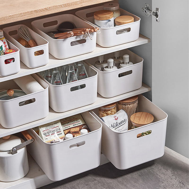 Organizer Collection Storage Baskets with Handle Space Saving Multi-purpose Storage Box OEM and ODM
