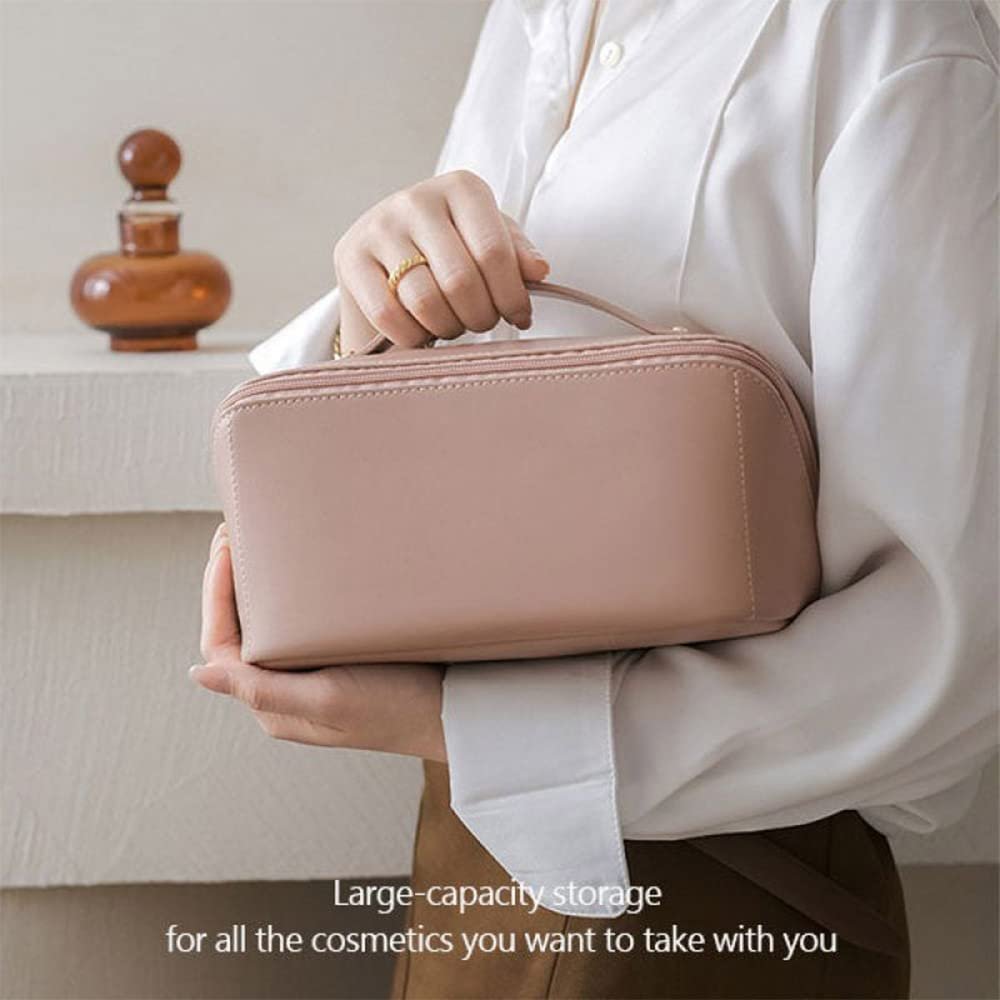 Wholesale Personalized Custom Kit Organizer Cosmetic Bag Toiletry Bag Travel Shaving Genuine Leather for Men Makeup Organizers