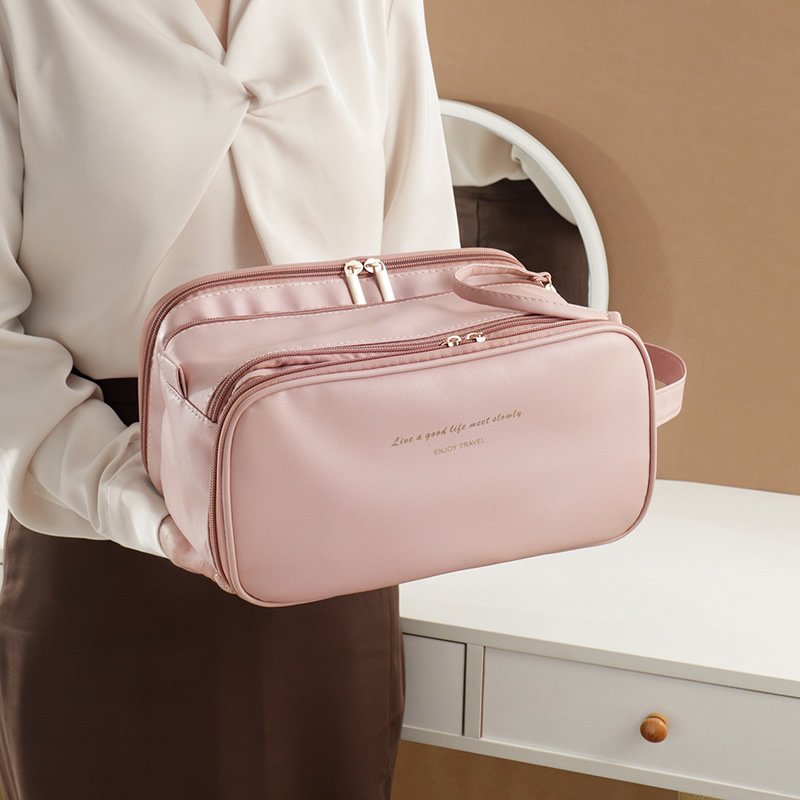 Makeup Bag Travel Cosmetic Bag Toiletry Bag Organizer Pouch Purse Travel Accessories,Cactus