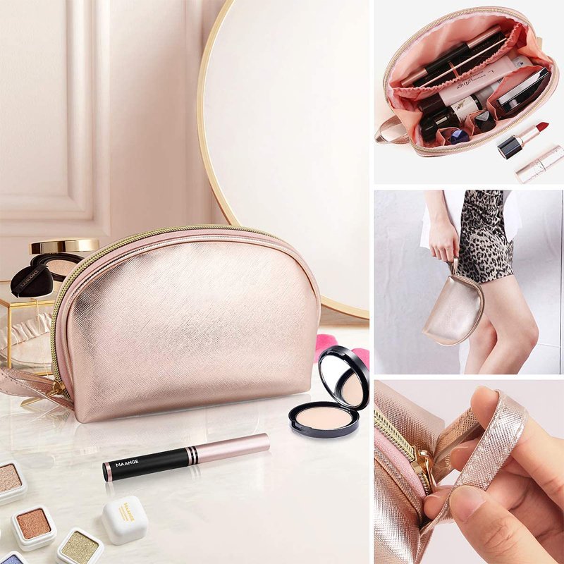 Custom 3 Pcs Makeup Bag Portable Travel Cosmetic Bags Large Makeup Organizer bags with Zipper