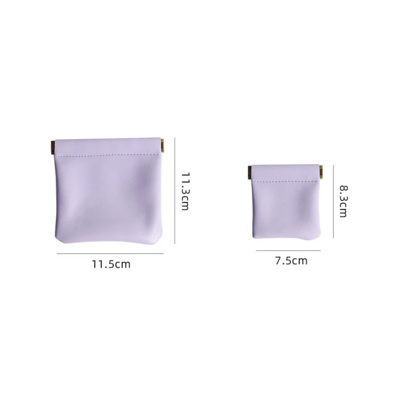 Pu Earphone Bag Mini Portable Leather Earphone Bag Headphone Accessories Storage Mini Earbuds Package Case For Cable