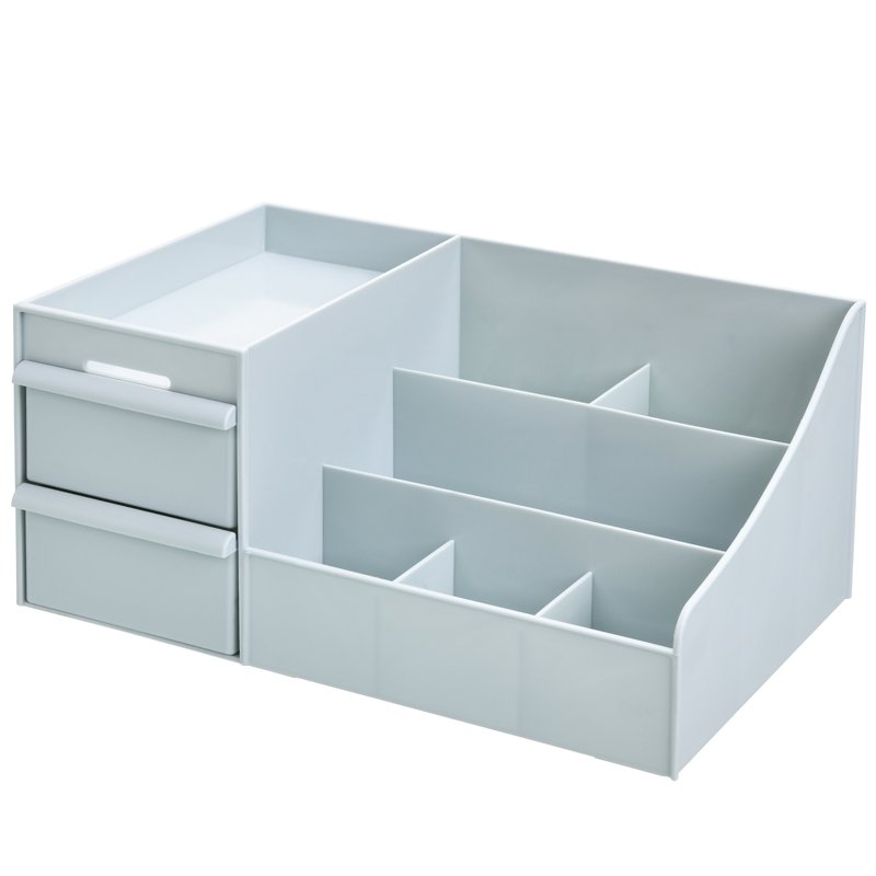 Multifunction Plastic PP Jewelry Makeup Tools Cosmetic Storage Organizers Box Rack Case