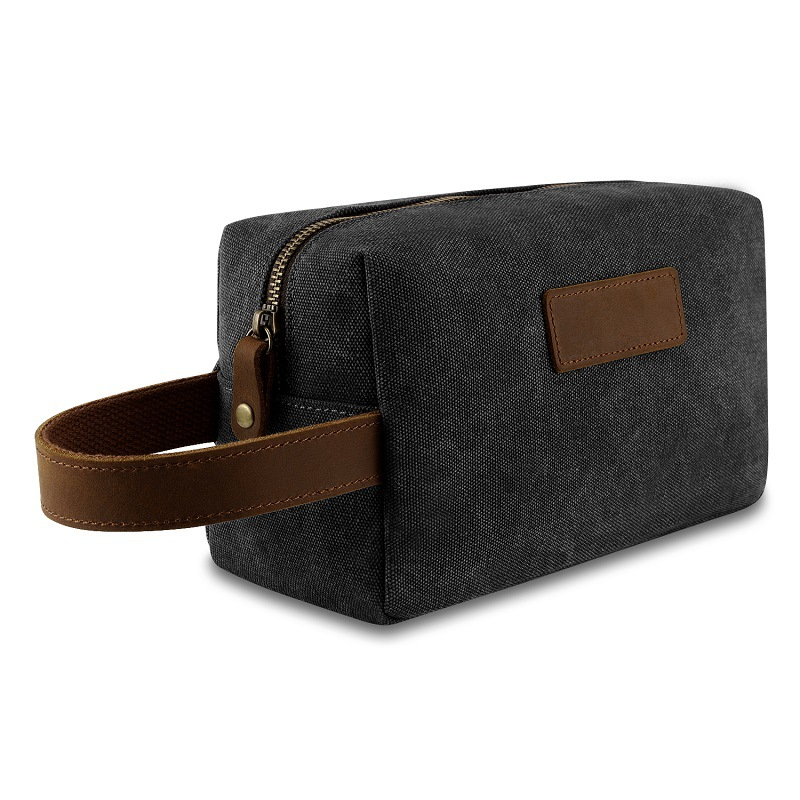 Custom Style Canvas Tote Purse Organizer Bag Insert with Compartments Cotton Handle Makeup Organizers Handbag for Gift