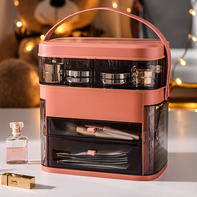 Top sell plastic storage make up organizer storage box bins for all kinds of cosmetic