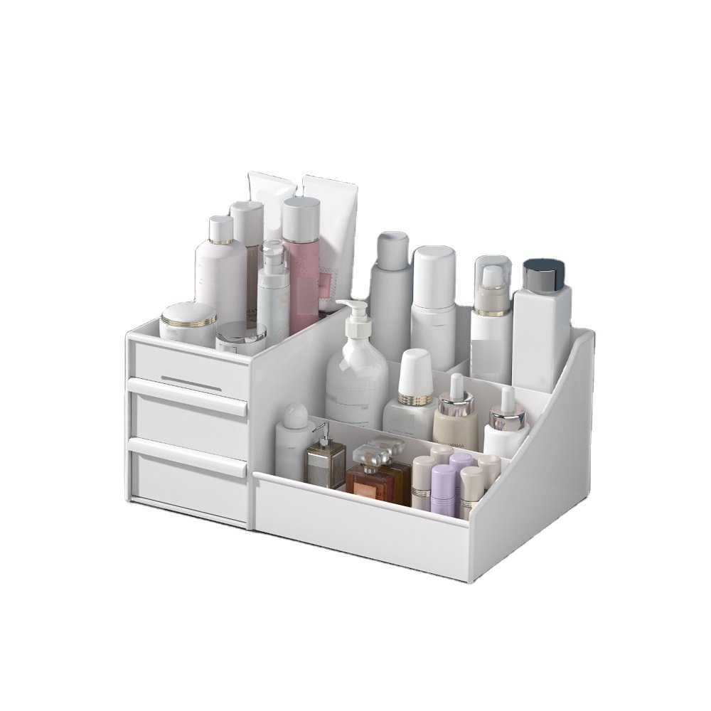 Wholesale hot sale drawer cosmetic storage box desktop finishing multifunctional jewellery box drawer storage cabinet shelf
