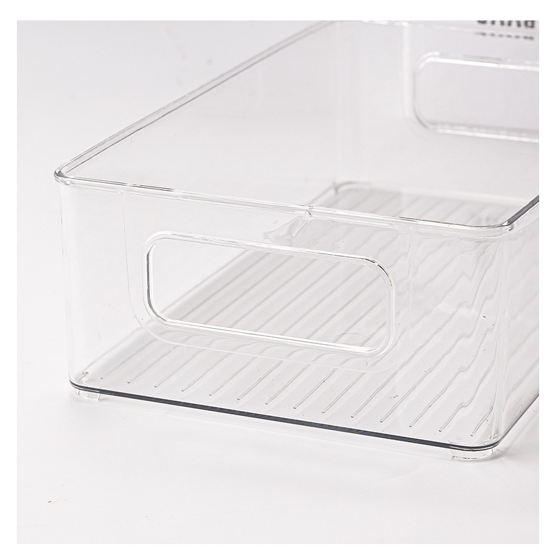 AEPS01 Plastic Make Up Storage Bathroom Organizer, Clear Cosmetics Organizer Bins For Vanity, Skincare, Countertop Storage