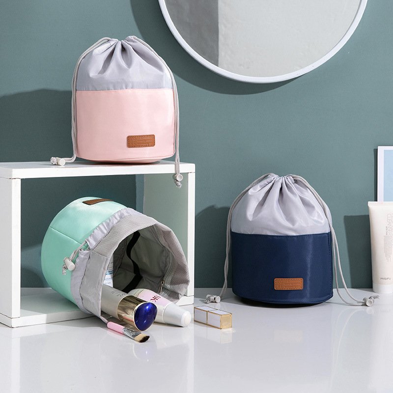 Fashion Drawstring Cosmetic Bag Travel Storage Makeup Bag Organizer Female Storage Pouch Toiletry Make Up Beauty Kit Box