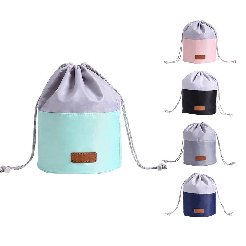 Fashion Drawstring Cosmetic Bag Travel Storage Makeup Bag Organizer Female Storage Pouch Toiletry Make Up Beauty Kit Box