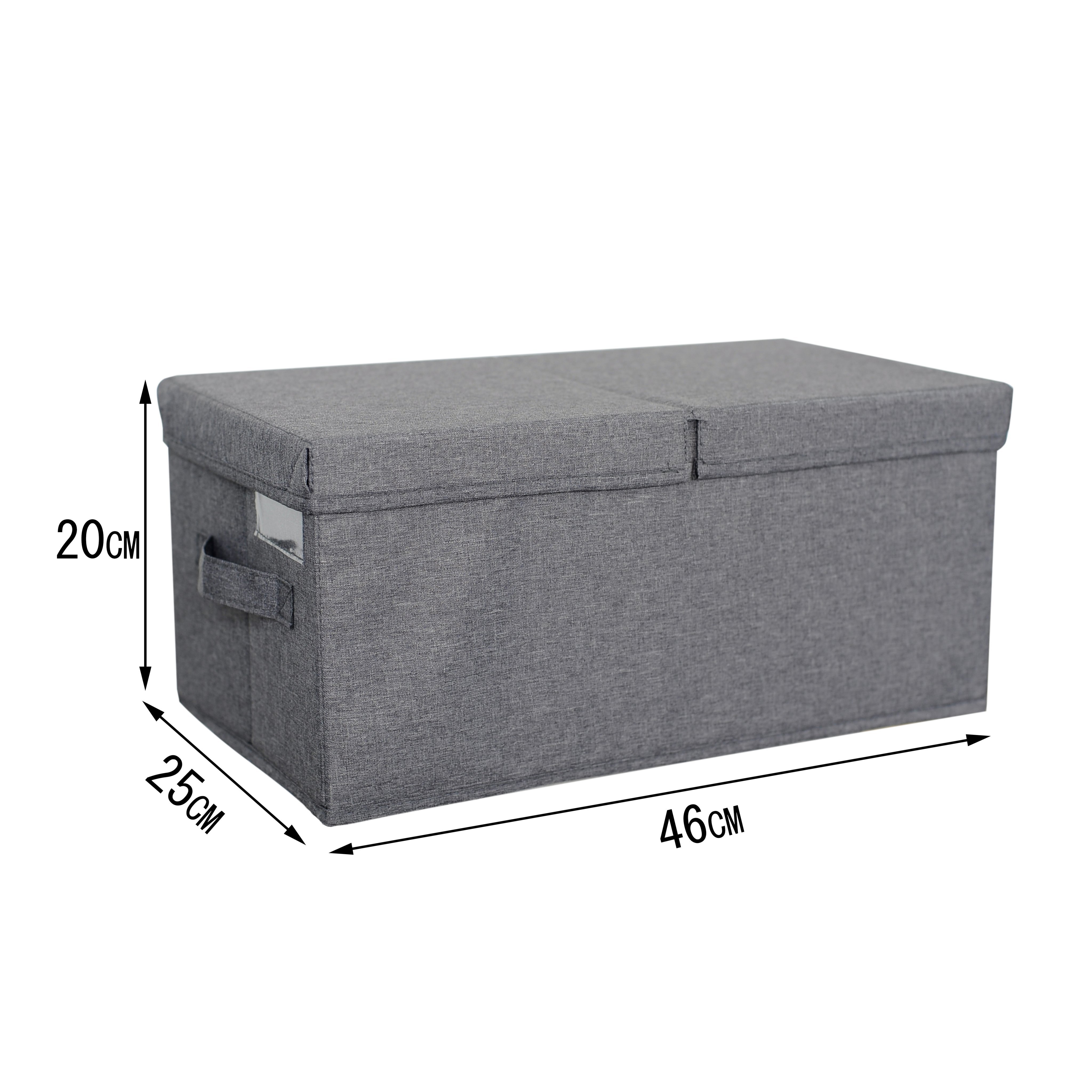 MA42.1 Foldable Fabric Storage box with 12 Compartments Cloth Organizers Closet Organizer OEM ODM Logo Customized