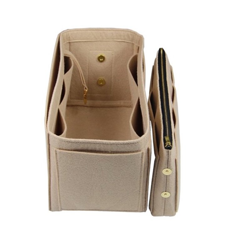 2021 New Products Felt Cosmetic Luxury Bag Organizer