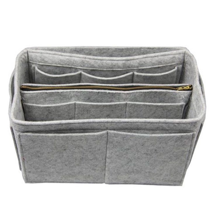2021 New Products Felt Cosmetic Luxury Bag Organizer