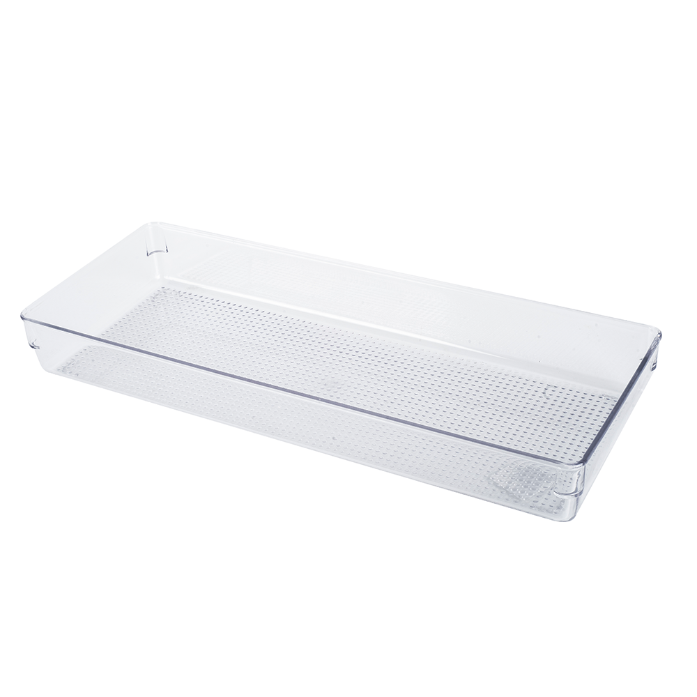LINK LIFE Desktop Storage - L,Storage Boxes Bins for Makeup Jewelry Gadgets Kitchen Bedroom Bathroom Office