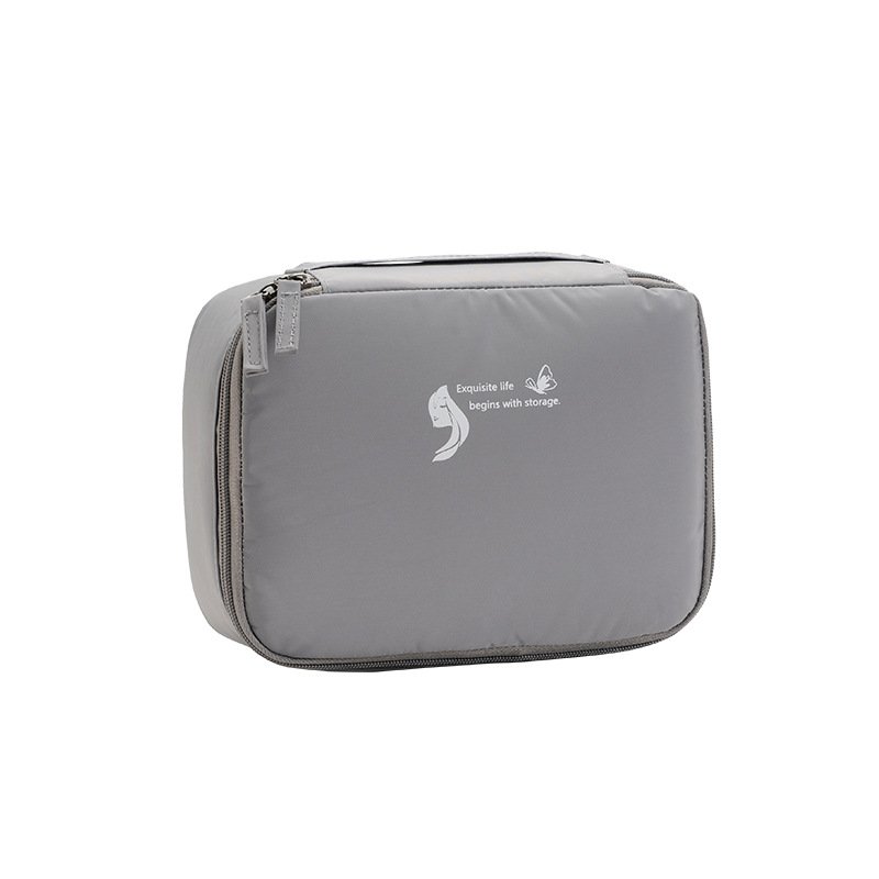 Customized Women Travel Cute Waterproof Cosmetic Bag luxury Toiletry Wash Organizer Beauty Vanity zipper Make Up Pouch