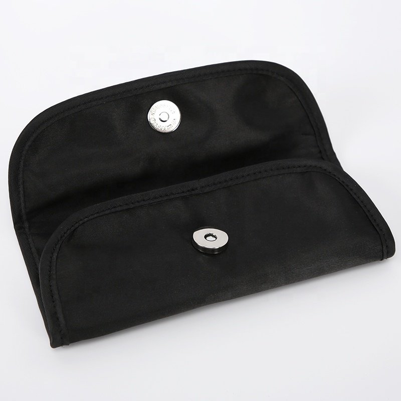 Customizable Portable Makeup Brush Organizer Bag For Travel Cosmetic Foldable Makeup Brush Roll Up Case Pouch Bag