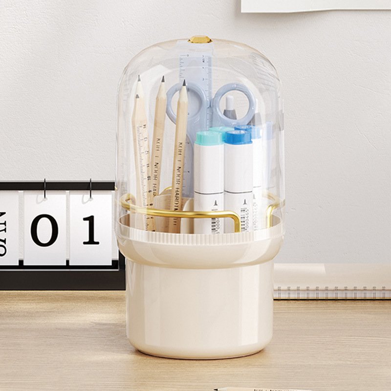 Organize Your Makeup Collection with ShuangQing 3468 Copper Cosmetic Brush Box