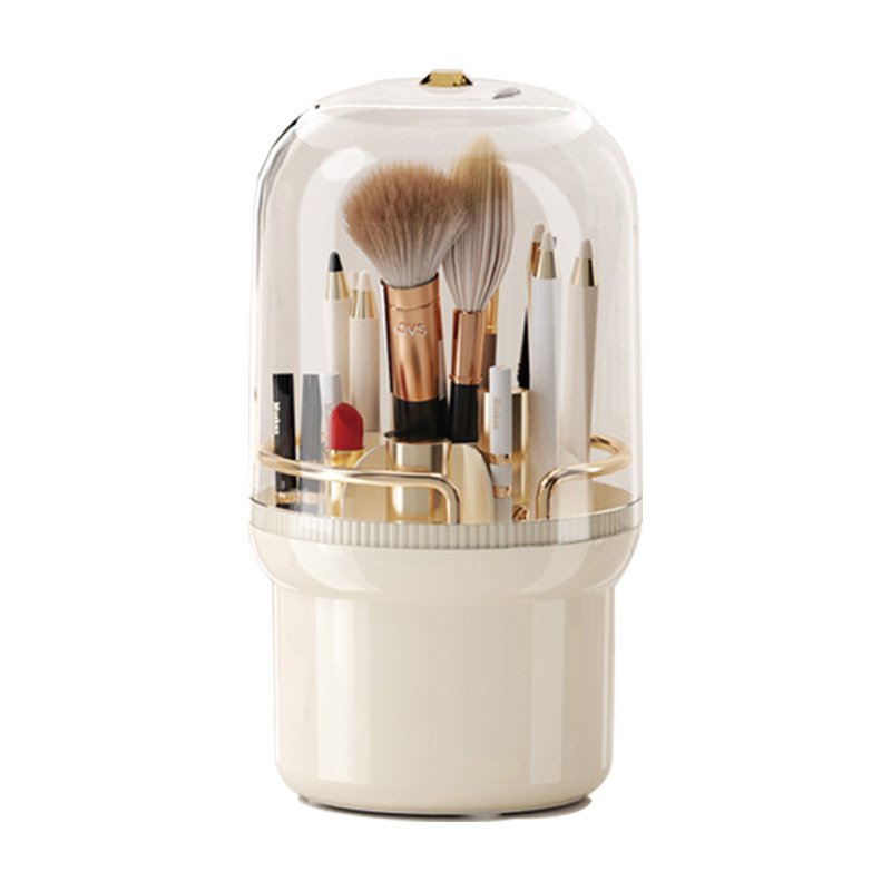 Organize Your Makeup Collection with ShuangQing 3468 Copper Cosmetic Brush Box