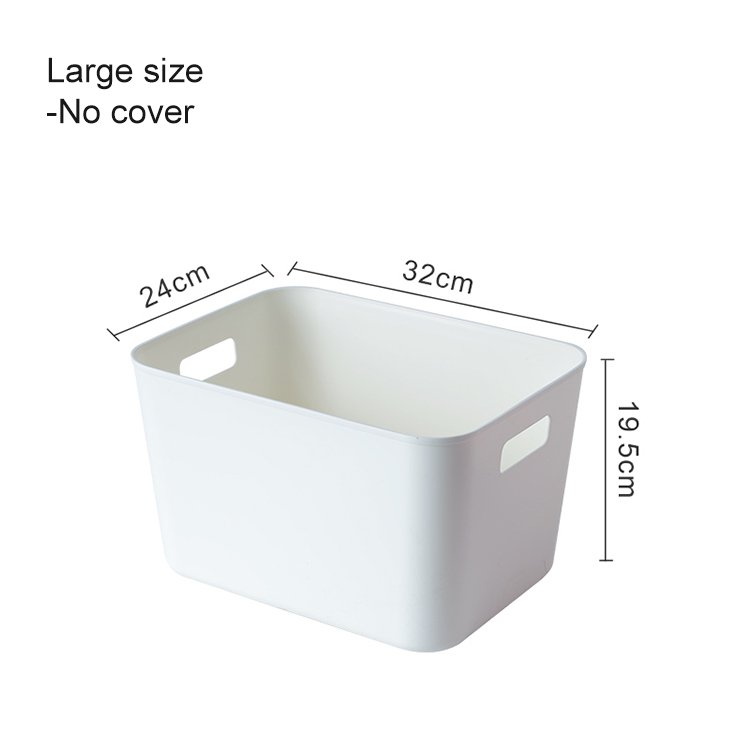 Household Multifunction Plastic Home Storage Basket PP Clothing Desktop Organizer Makeup Storage Boxes Toy Storage Organizer