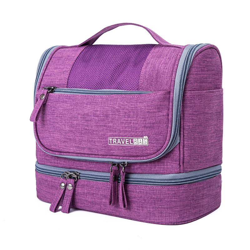 New Korean version waterproof storage for business trips, makeup large capacity dry wet separation wash bag, organizing bag