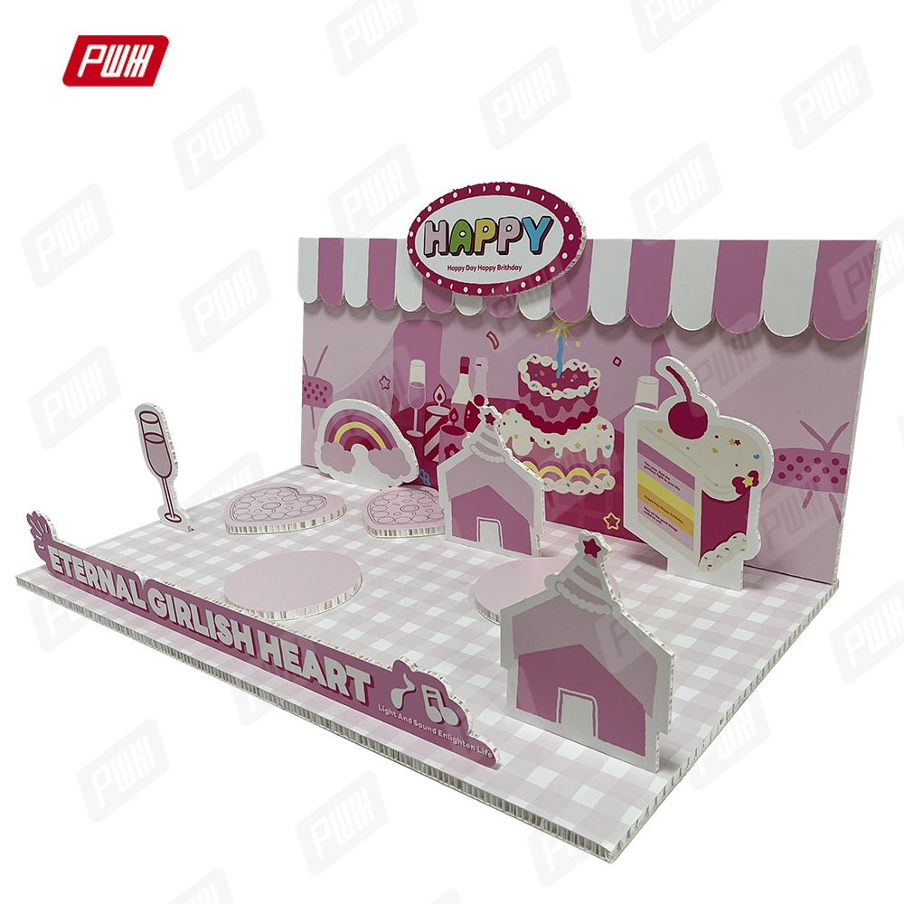 New Hot Items Cosmetic Makeup Storage Organizer Paper Cardboard Book Display Case