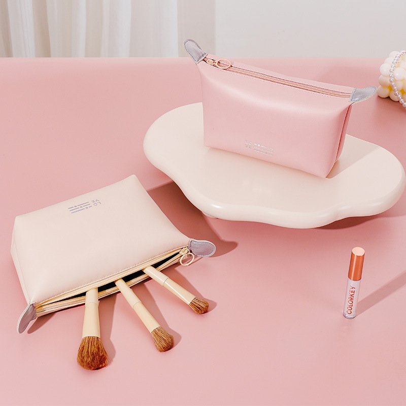 Silicone Waterproof Cosmetic Bag Women Purse Mini Travel Makeup Toiletry Pouch Storage Bags