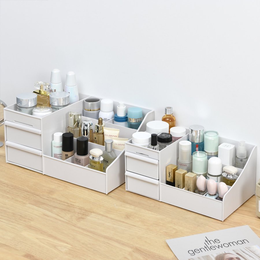 Injection Molding Technology Plastic Desktop Storage Box Office Bathroom Dressing Table Cosmetics Makeup Sundries Car Tableware