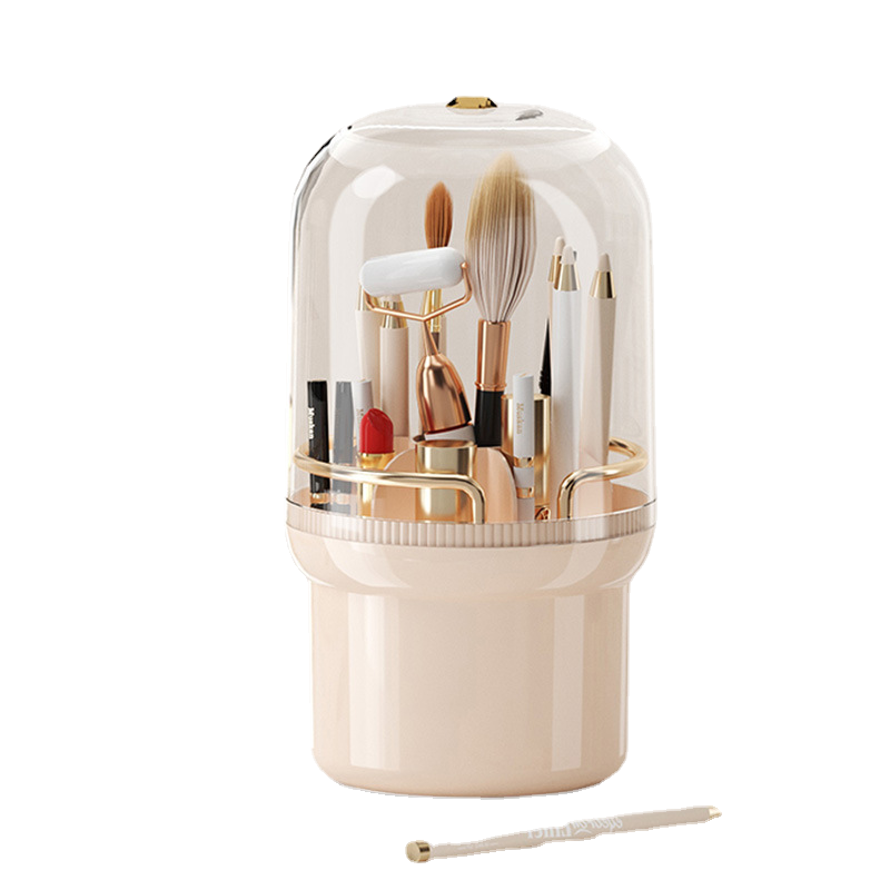 Stylish and practical makeup storage container for jewelry - organize your beauty essentials in style (Bird terror fairy poem, Z