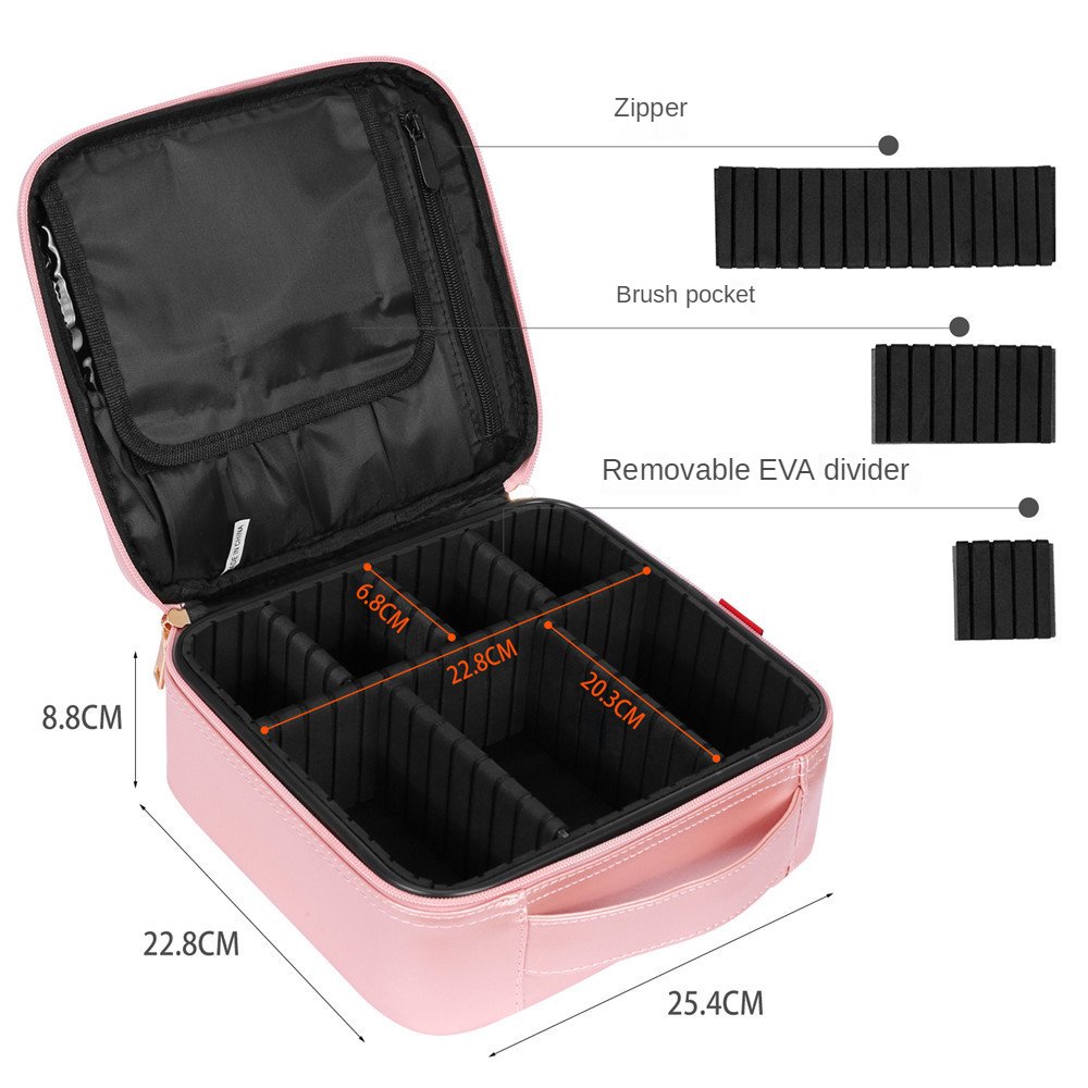 Women/makeup New cosmetic bag cute lady multi-function travel storage Case portable portable bridesmaid bag