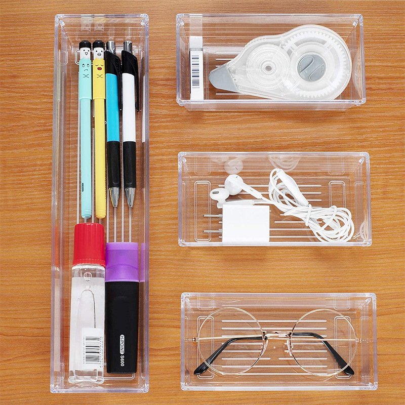 home and kitchen eco top sellers officer organizer plastic containers household items storage containers make up organizers
