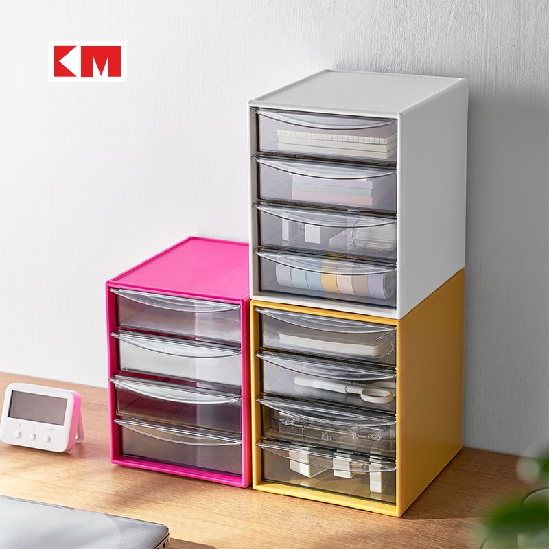 KM6092 wholesale storage boxes Transparent drawer organizer box plastic storage box