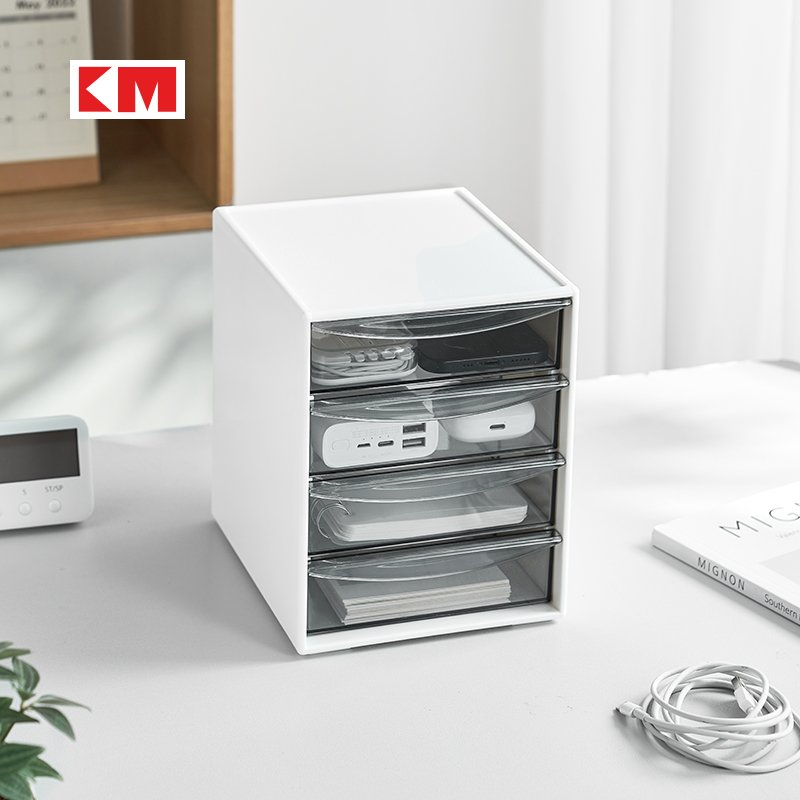 KM6092 wholesale storage boxes Transparent drawer organizer box plastic storage box